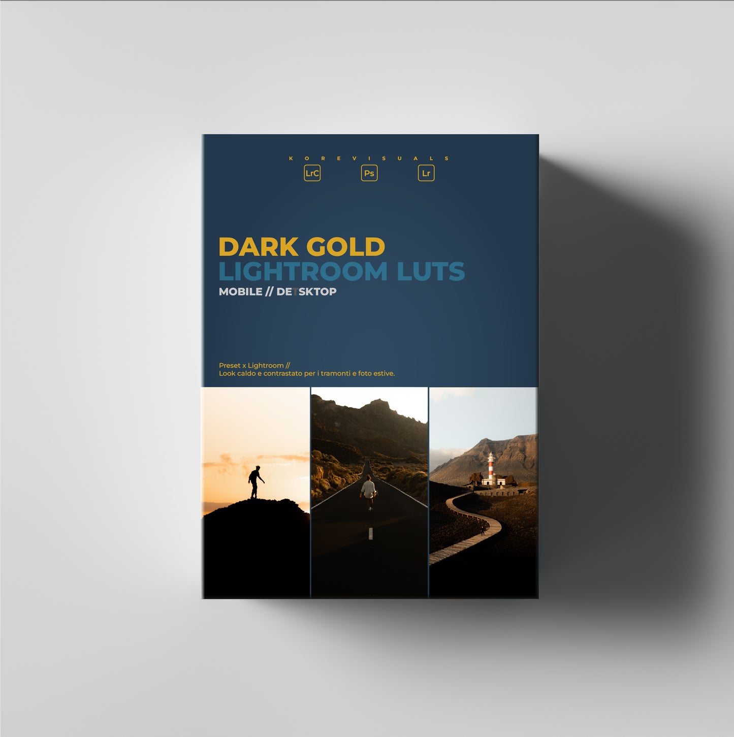DARK GOLD Lightroom preset (Mobile & Desktop)