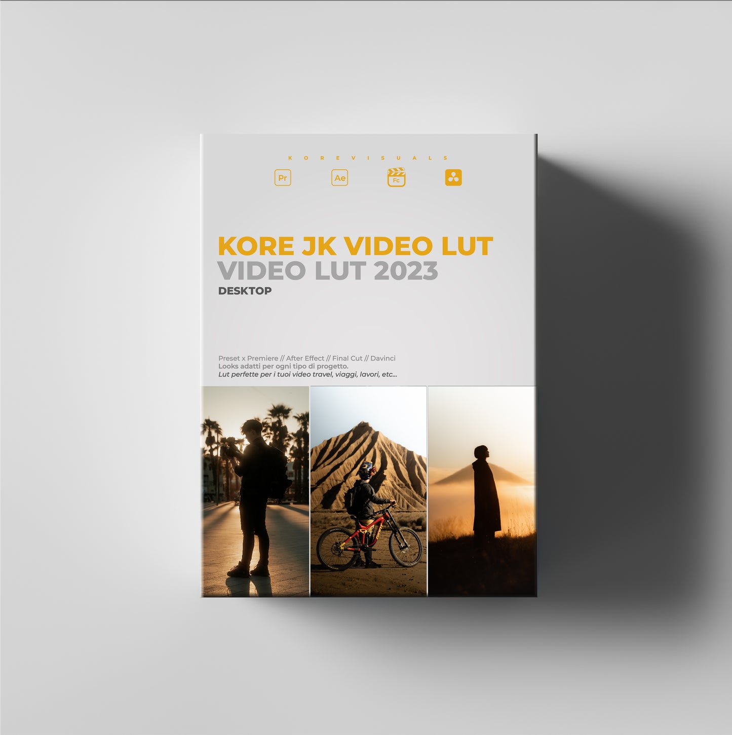 Kore JK video LUTS raccolta 2022