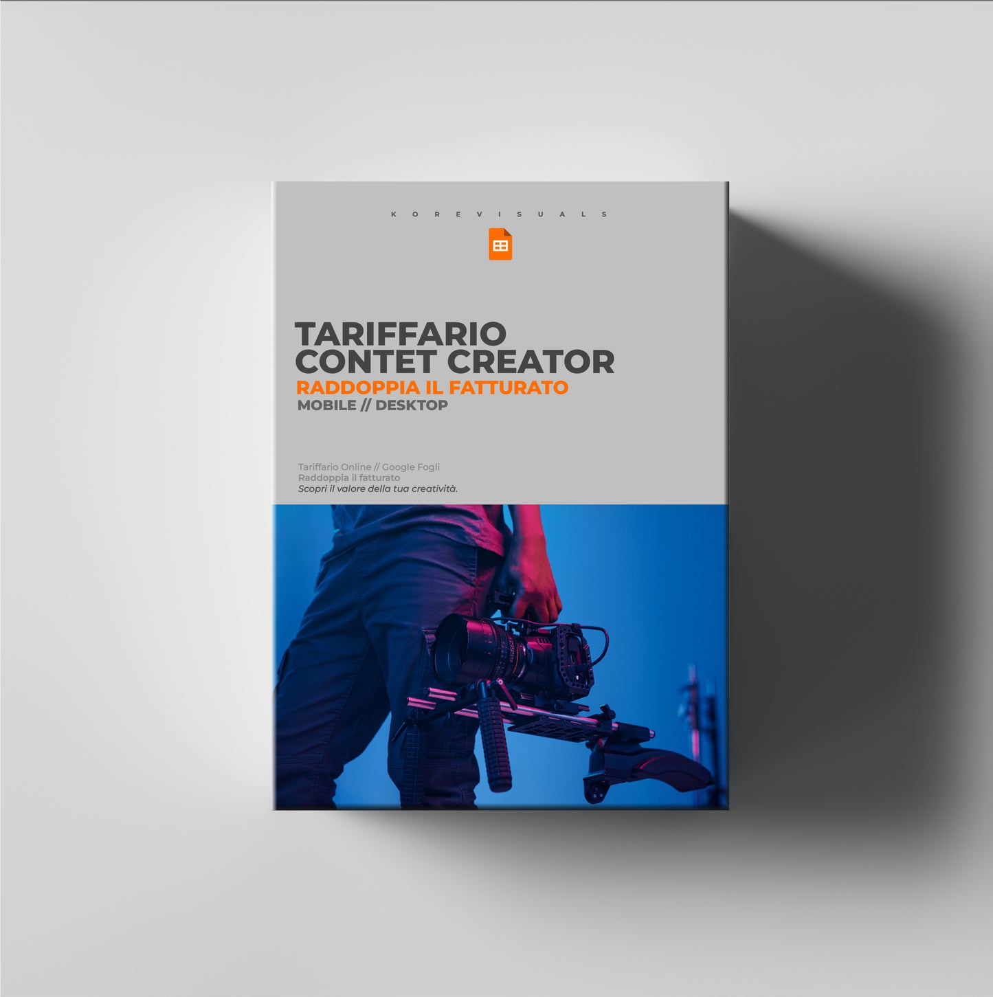 Tariffario per CREATORS 2025