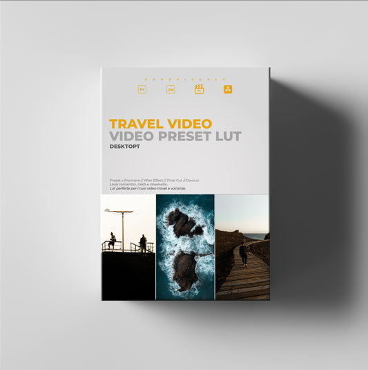 Travel Video Grading LUTs